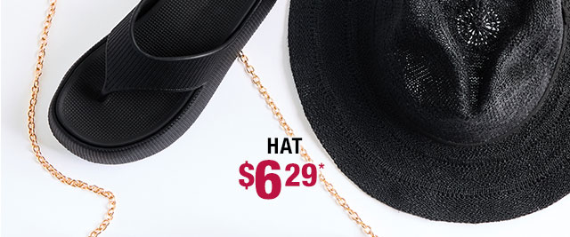 Hat $6.29*