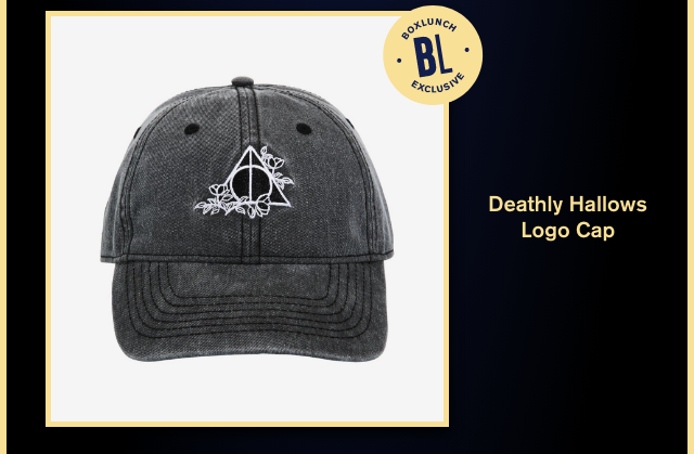 Deathly Hallows Logo Cap