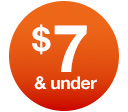 $7 & under