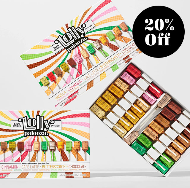 20% off Lollypalooza Lollypop Box