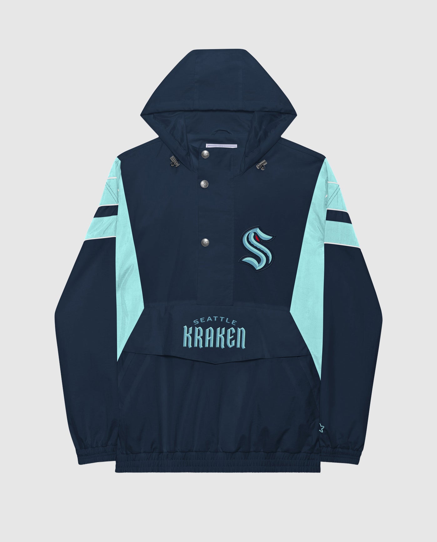 Image of Seattle Kraken Home Team Half-Zip Jacket