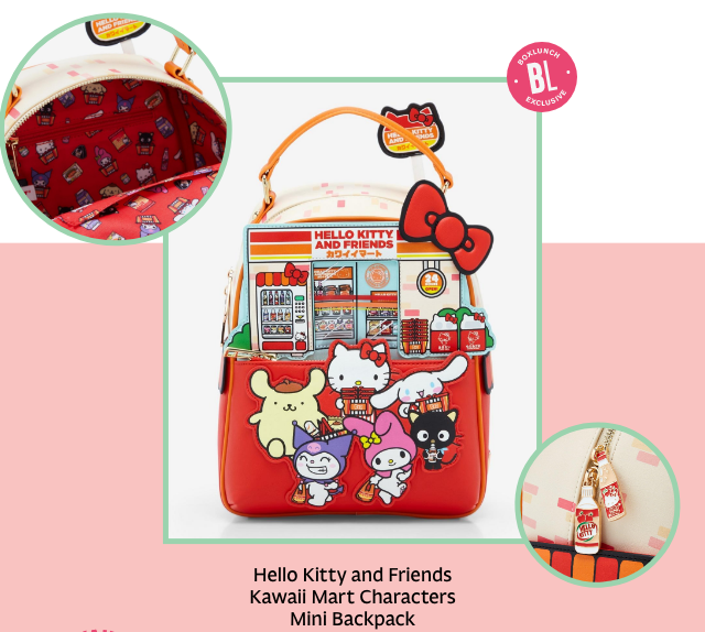 Hello Kitty and Friends Kawaii Mart Characters Mini Backpack