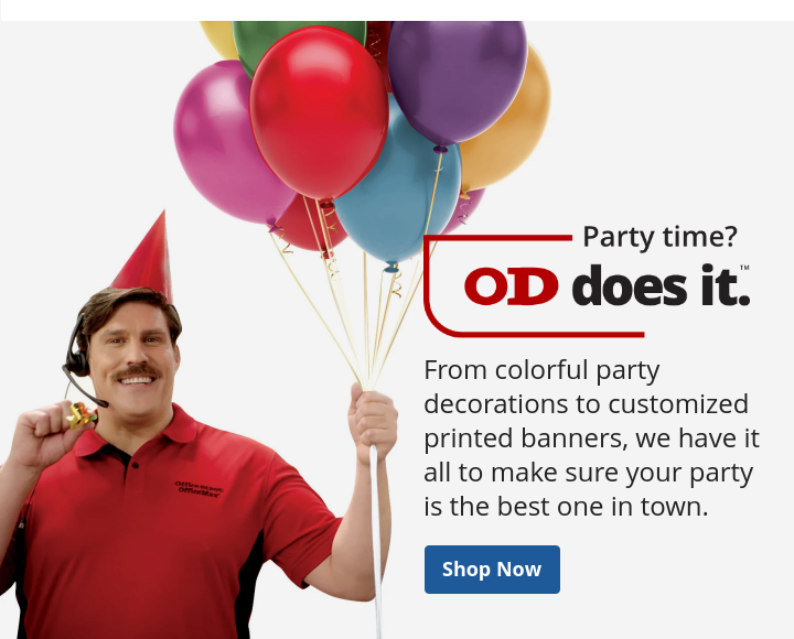 Party time? OD does it.