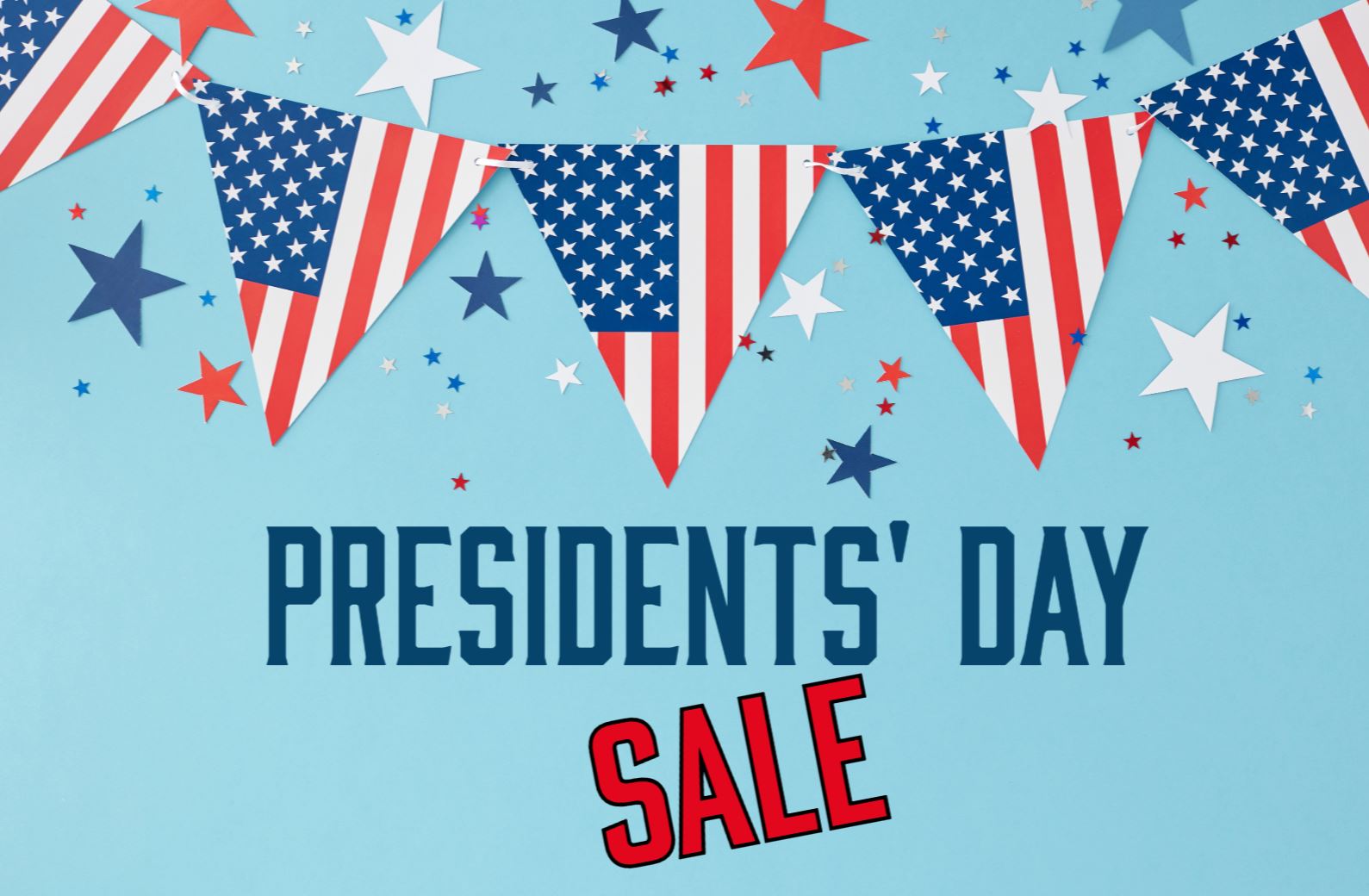 President's day sale image