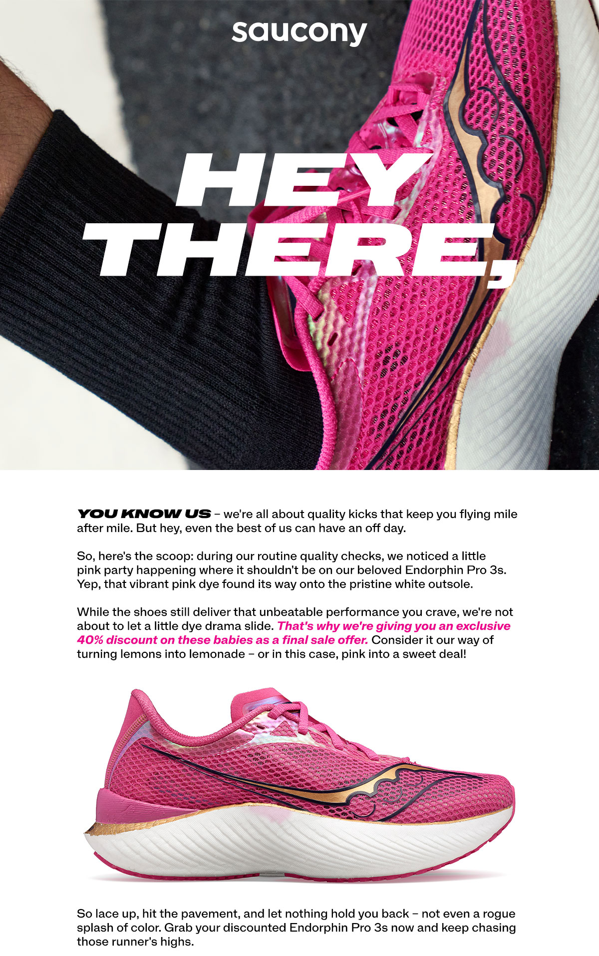 [saucony] The wait is over! Drumroll, please! The top styles chosen by you.