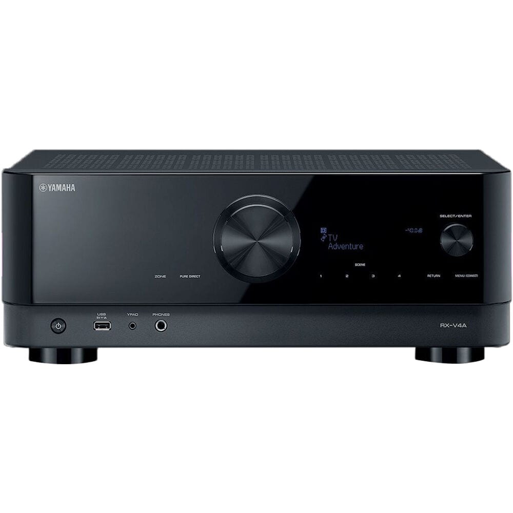 Image of Yamaha RXV4ABL-RB 5.2-Ch. 80 Watt AV Receiver