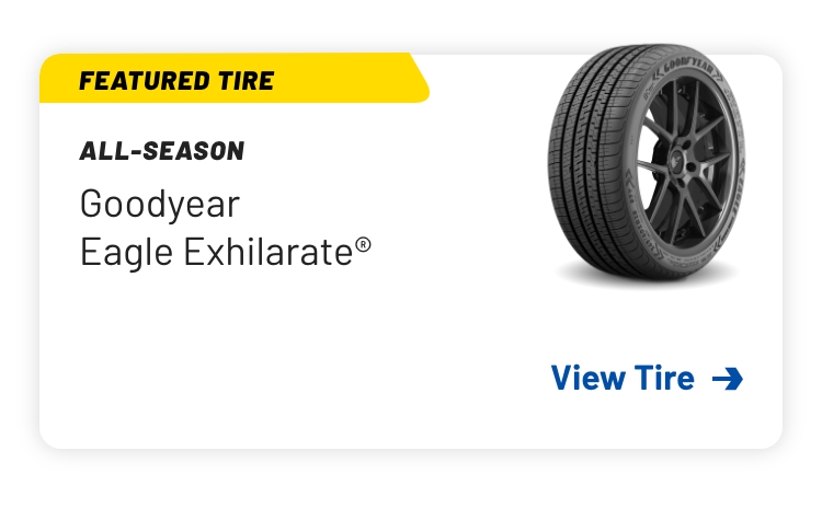 Featured Tire - Goodyear Eagle Exhilarate® - View Tire