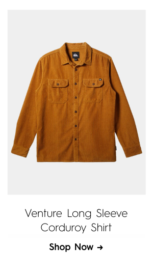 Venture Long Sleeve Corduroy Shirt