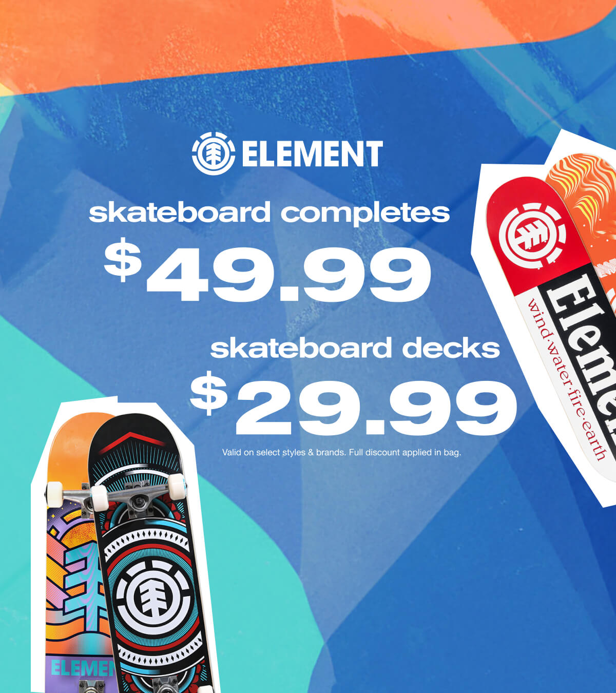 Shop the Element Sale for a Limited Time Only