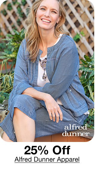 25% off Alfred Dunner Apparel