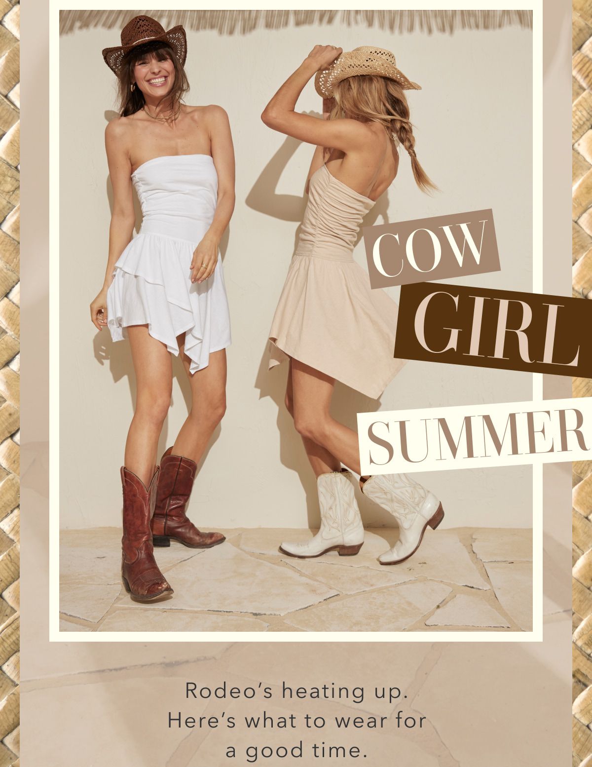 Cow Girl Summer | Rodeo's heating up. Here's what to wear for a good time.