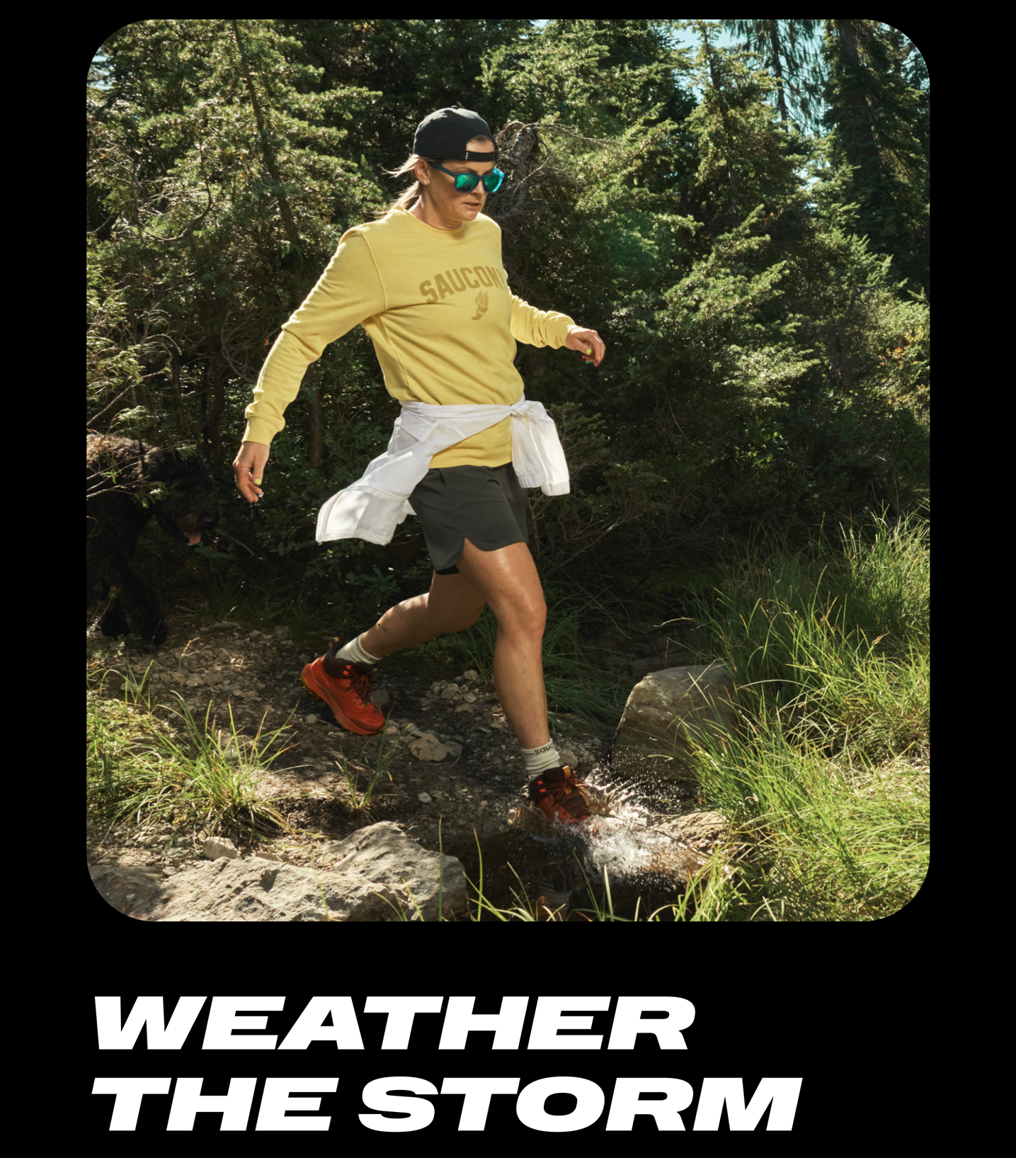 Saucony - WEATHER THE STORM.