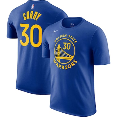  Nike Stephen Curry Royal  Icon 2022/23 Name & Number T-Shirt