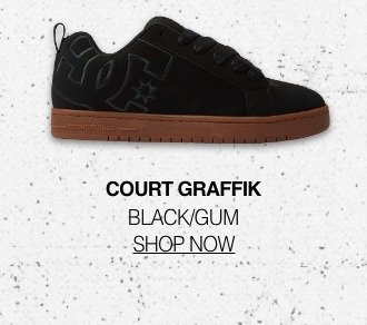 Court Graffik in Black/Gum [Shop Now]