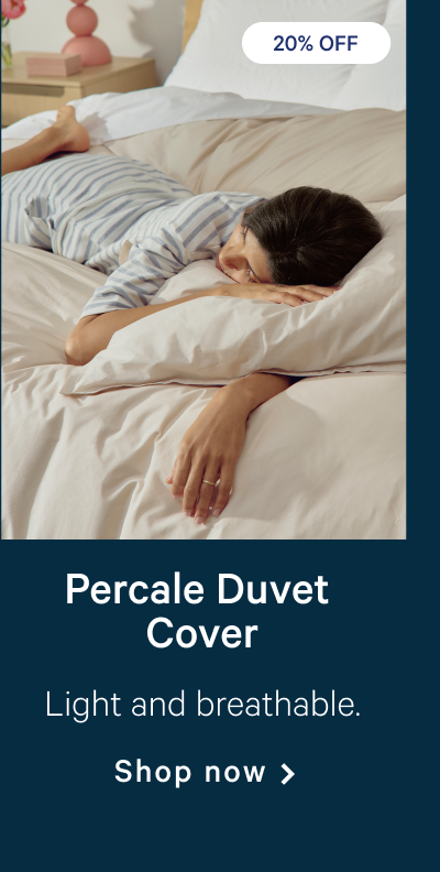 Percale Duvet Cover >> Shop now >>