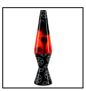 Pentacle Lava Lamp - 14.5 Inch