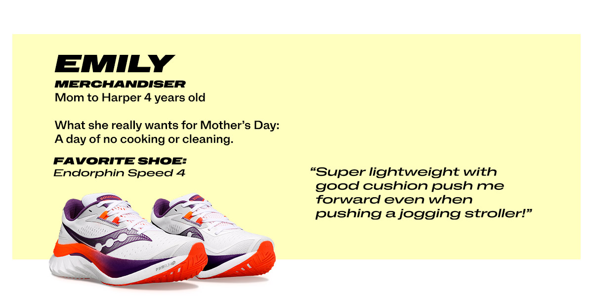 [saucony] Emily Merchandiser