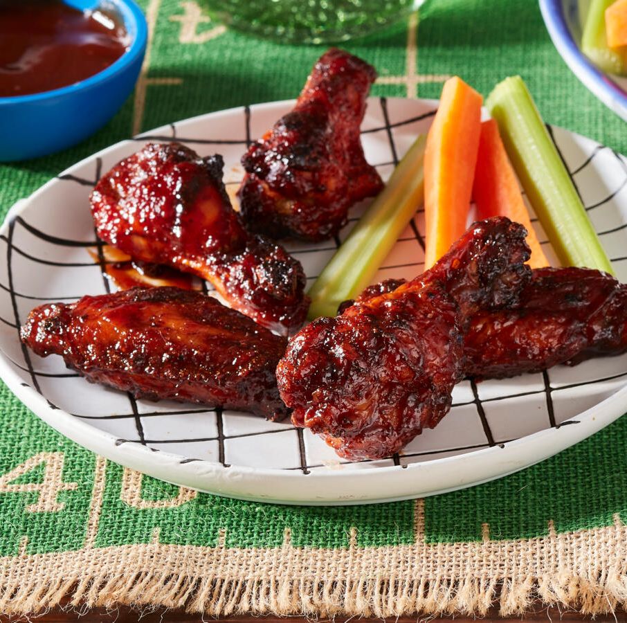 Honey Barbecue Chicken Wings Are Sticky, Smoky, and Sweet