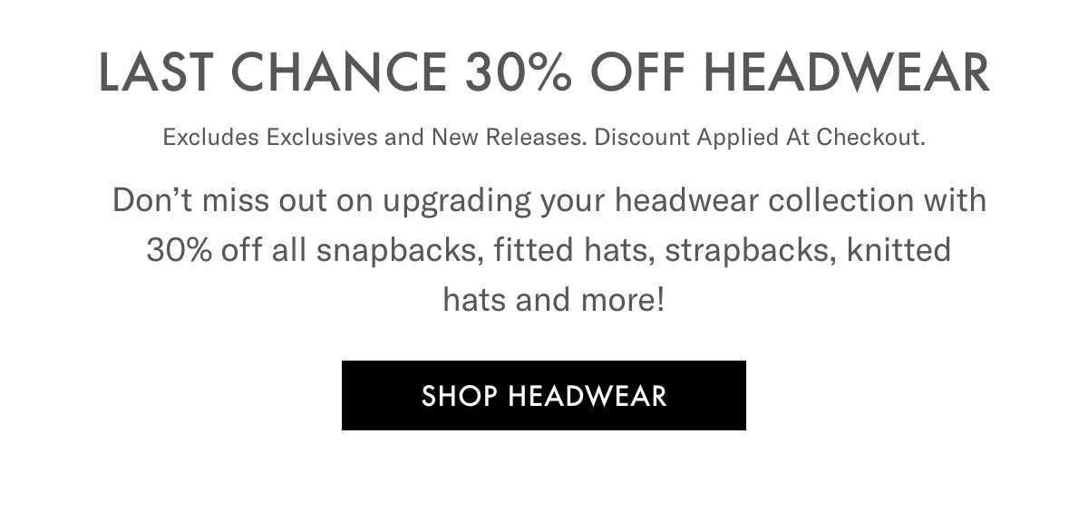 SHOP HEADWEAR