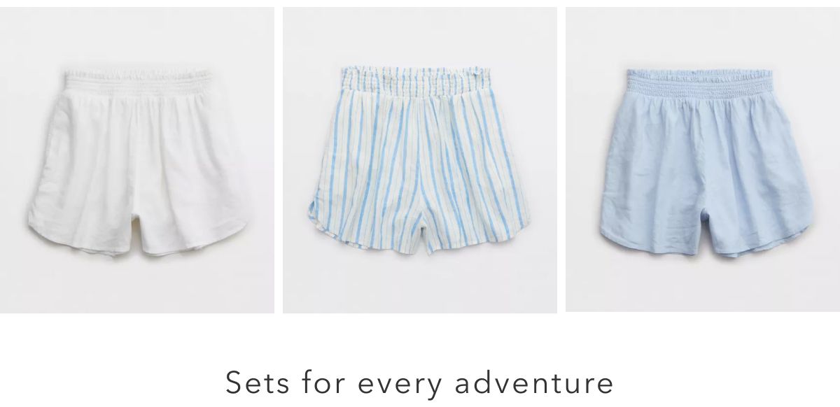 Sets for every adventure