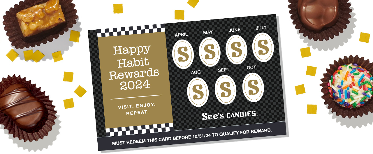 Happy Habit Rewards Card