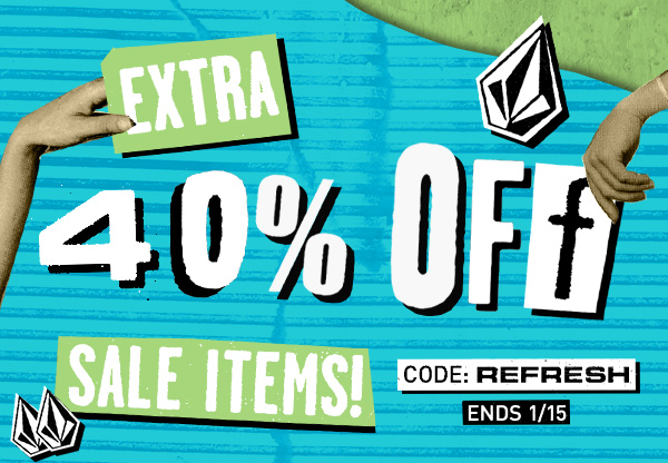 Extra 40% off Sale!