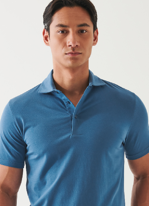 PIMA COTTON STRETCH POLO