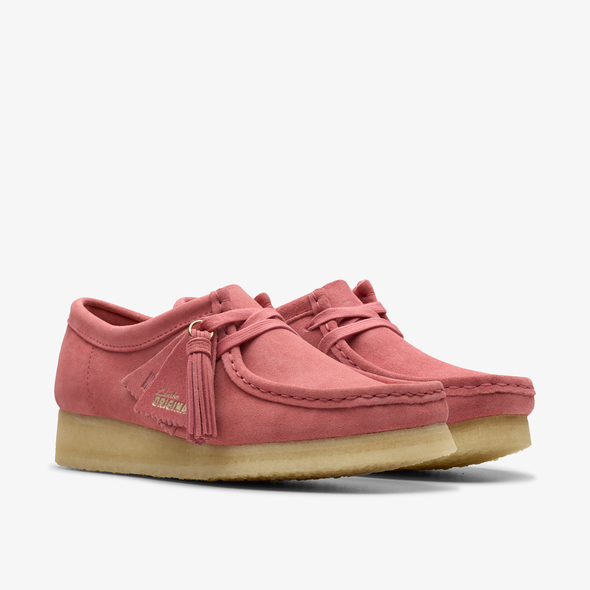 Wallabee Vintage Pink Suede