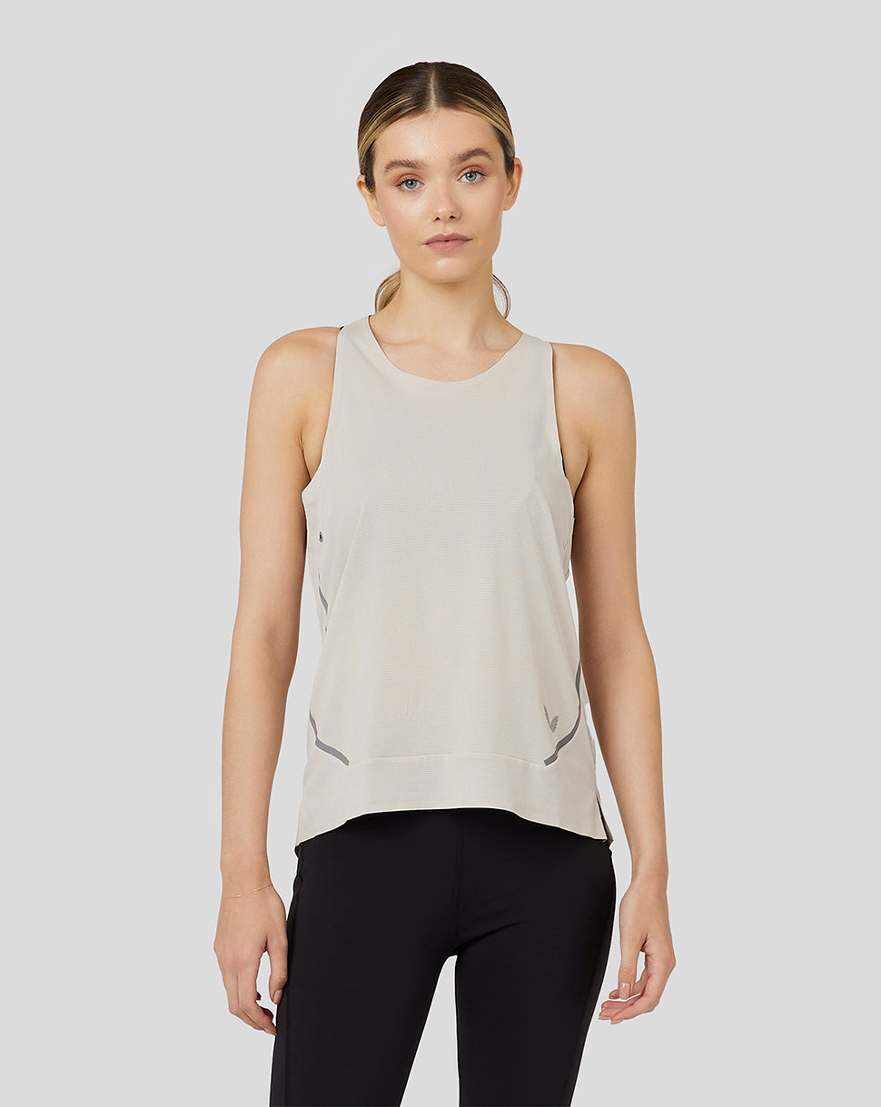 Image of Women’s Light Sleeveless Performance Tank Top – Putty