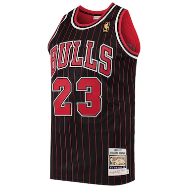  Mitchell & Ness Michael Jordan Black  1996/97 Hardwood Classics Authentic Jersey