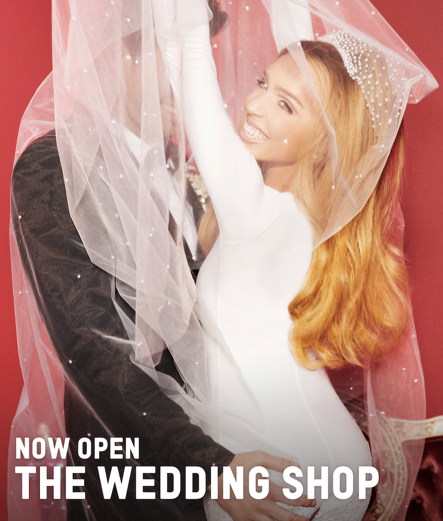 NOW OPEN: THE WEDDING SHOP