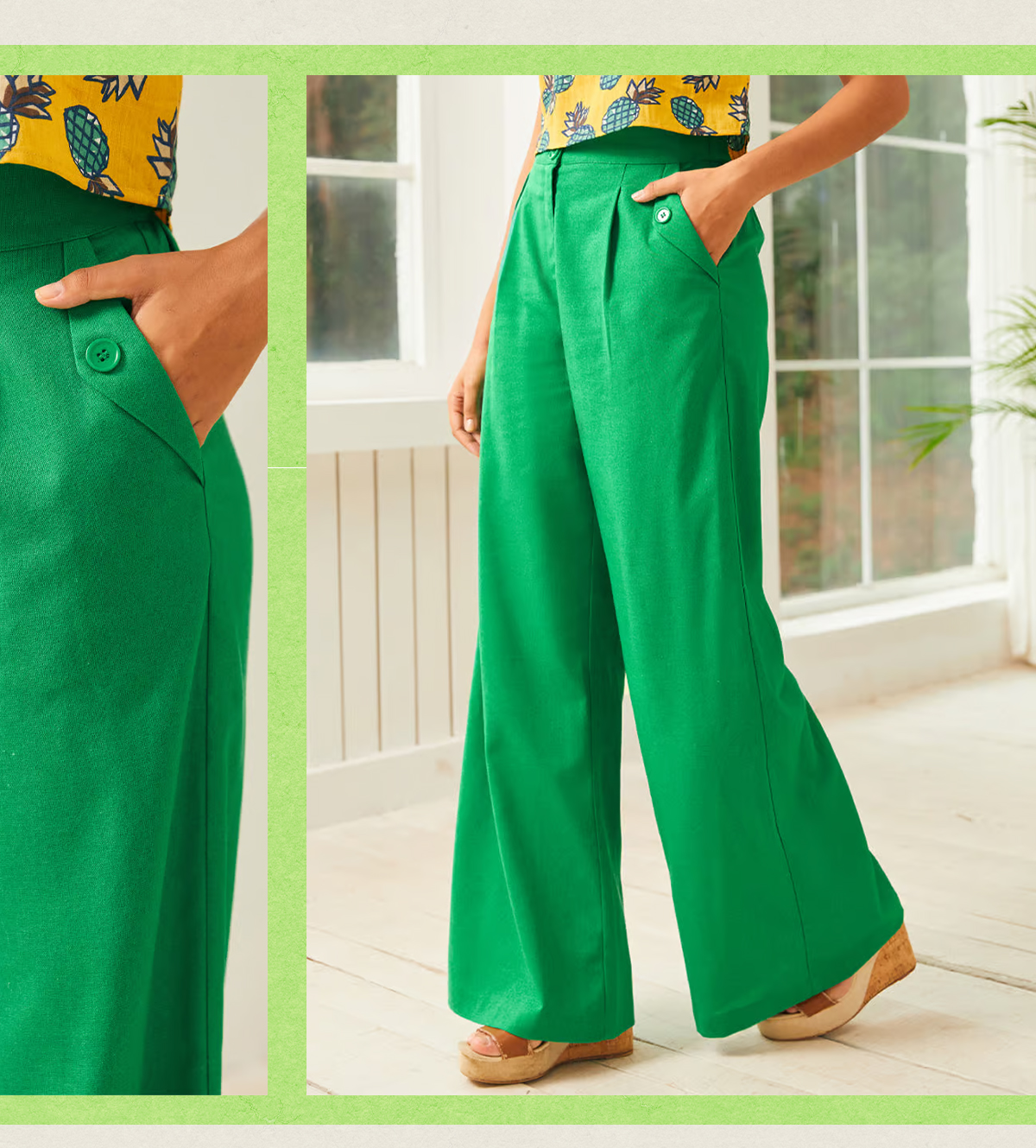 Lazy Afternoon Wide Leg Pants