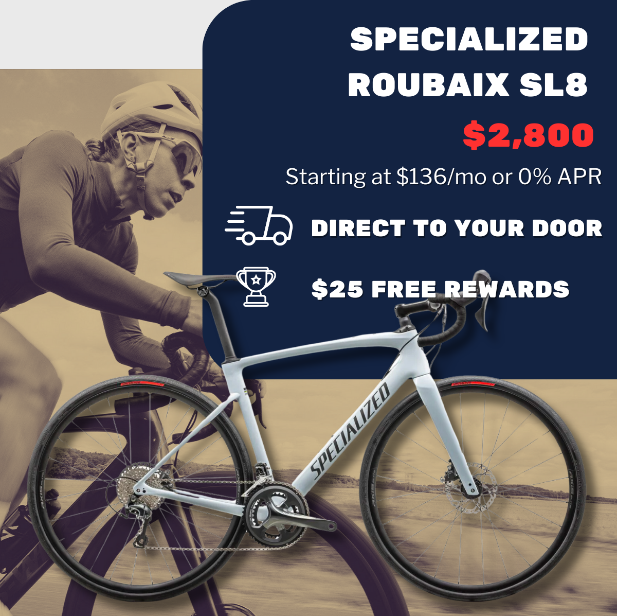 Specialized Roubaix SL8 Road Bike (2024)