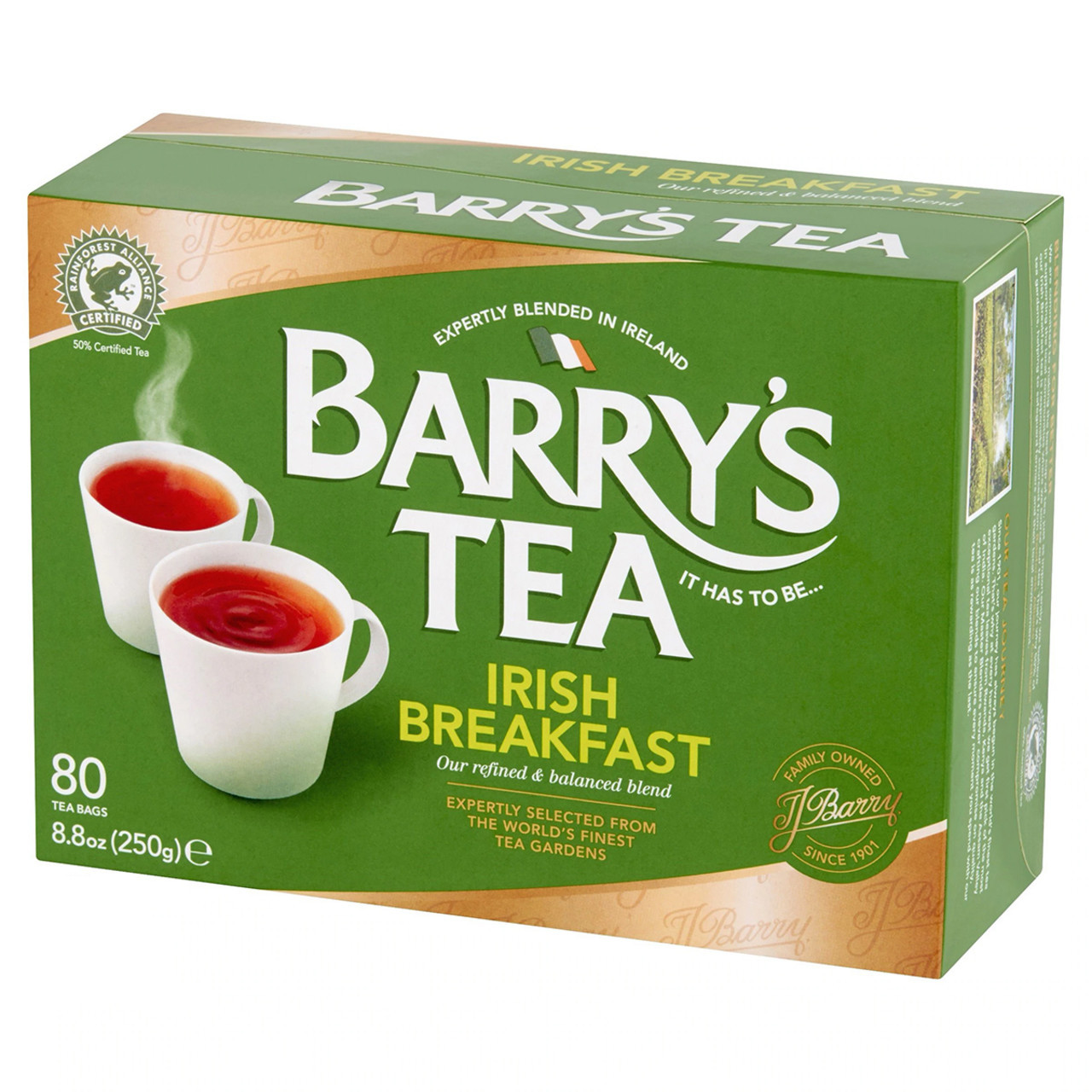 Image of Barry's Tea Irish Breakfast Tea Bags - 80 count