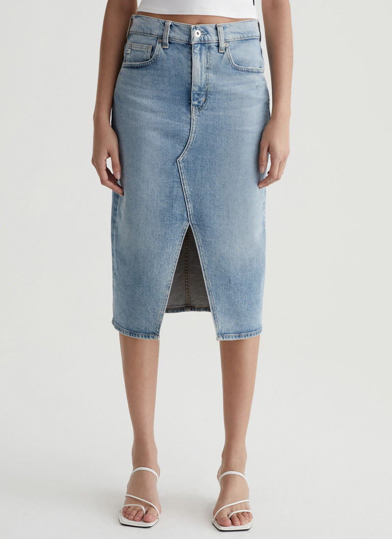 Image of Alicia Denim Skirt