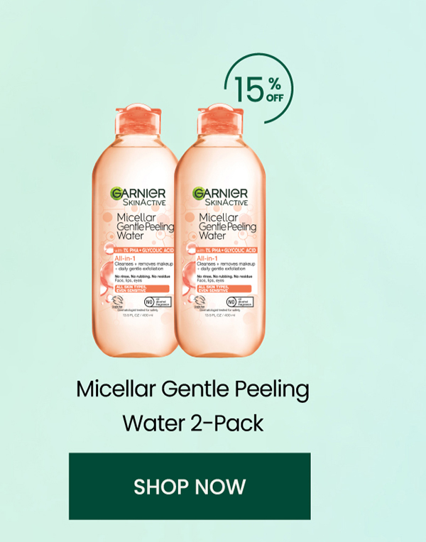 Shop Garnier Gentle Peeling Water