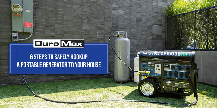 DuroMax | 6 Steps to Safely Hookup A Portable Generator To Your House