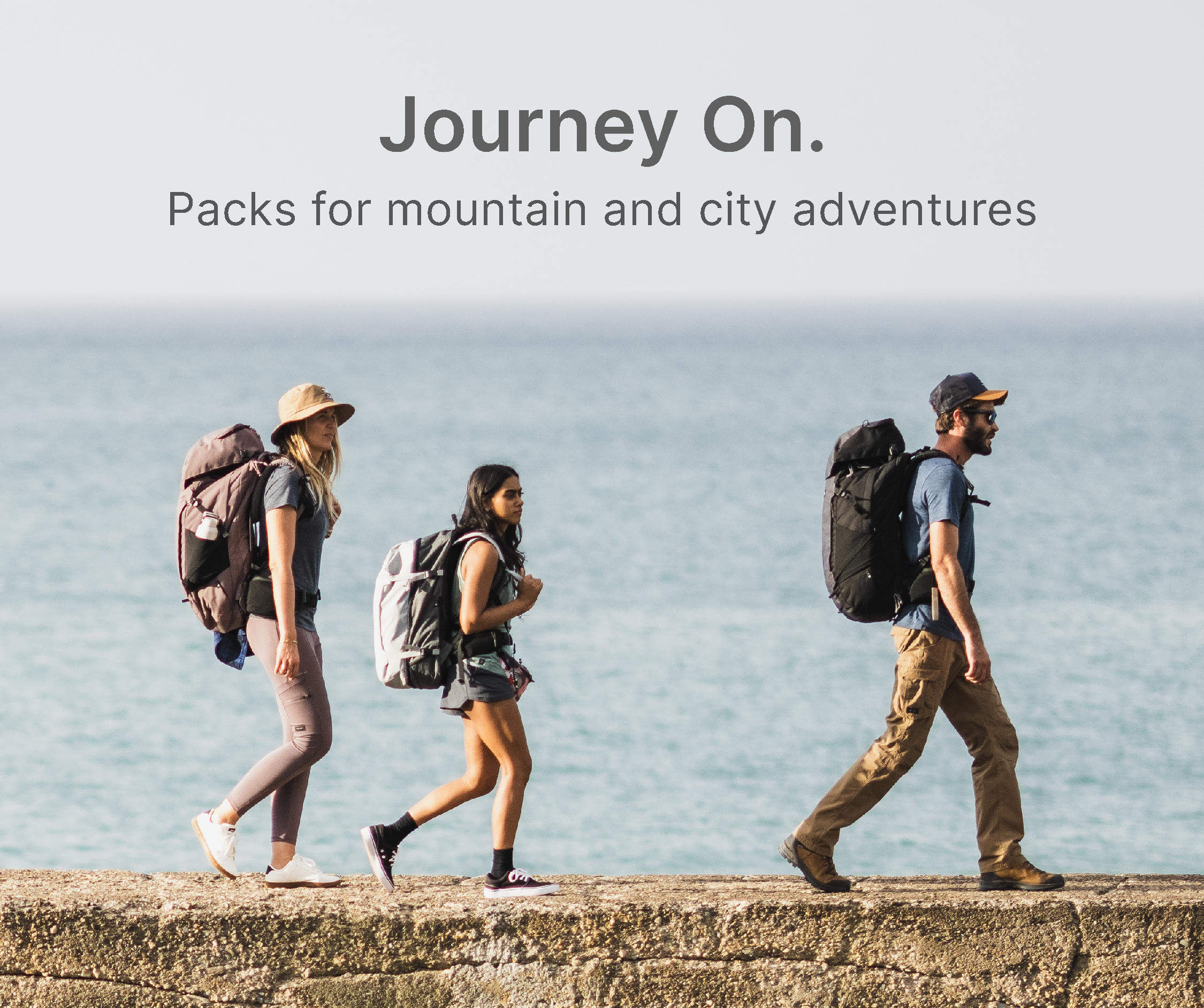 Journey On - Packs for Mountain and City Adventures