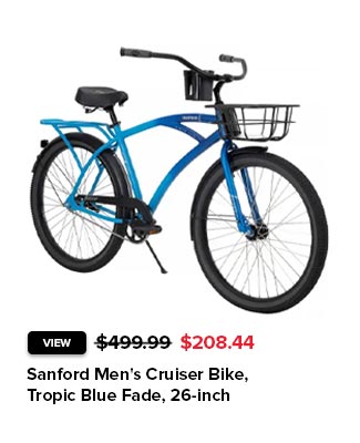 Sanford Men's Cruiser Bike - Blue