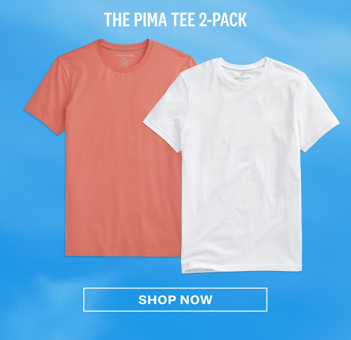 2-Pack Pima Crew Neck T-Shirt