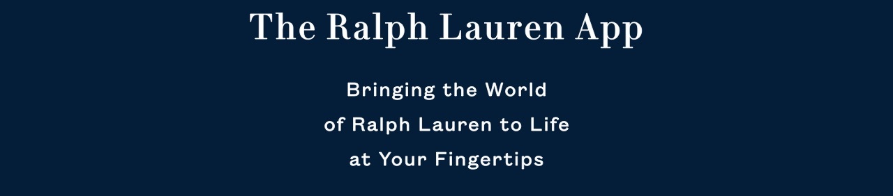 The Ralph Lauren App