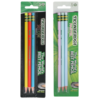 2 packs of #2 colorful pencils