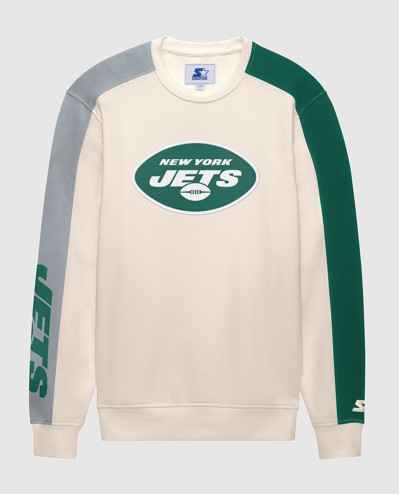 Image of New York Jets Team Crew Long Sleeve Shirt