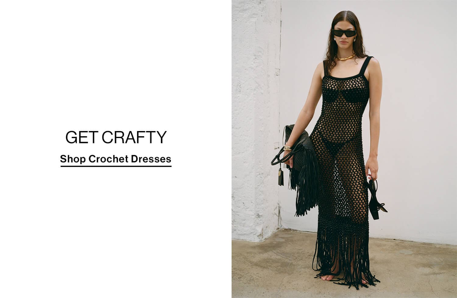 GET CRAFTY CTA: SHOP CROCHET DRESSES