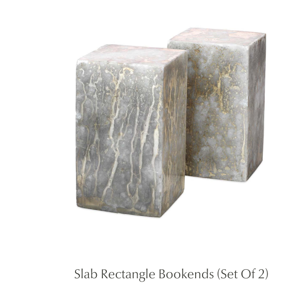 Slab Rectangle Bookends (Set of 2) - SHOP NOW