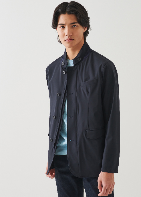 ITALIAN NYLON HYBRID JACKET