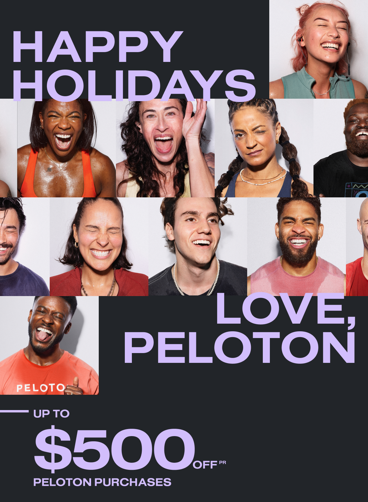 Up to $500 off Peloton purchases