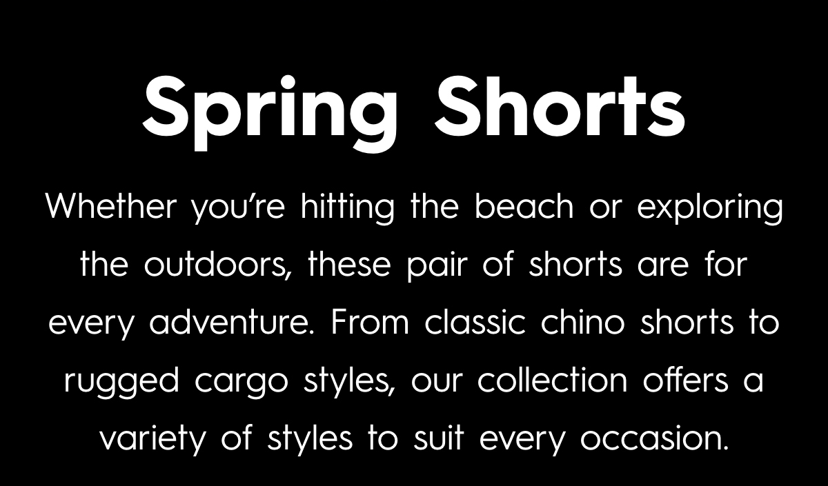 Spring Shorts