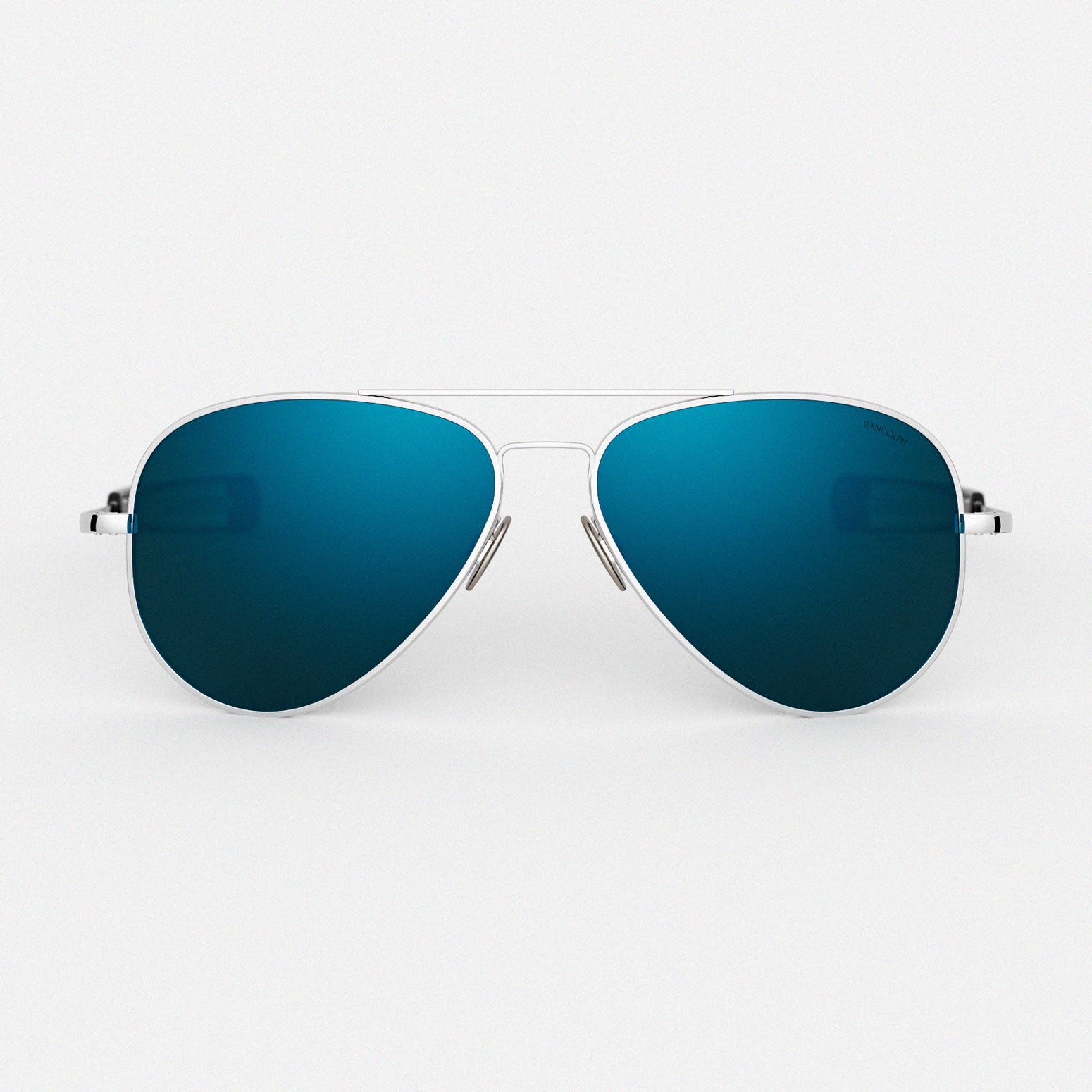 Image of Concorde - 23k White Gold & Cobalt - Prescription Sunglasses