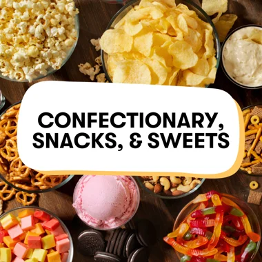 Confectionary, Snacks, & Sweets